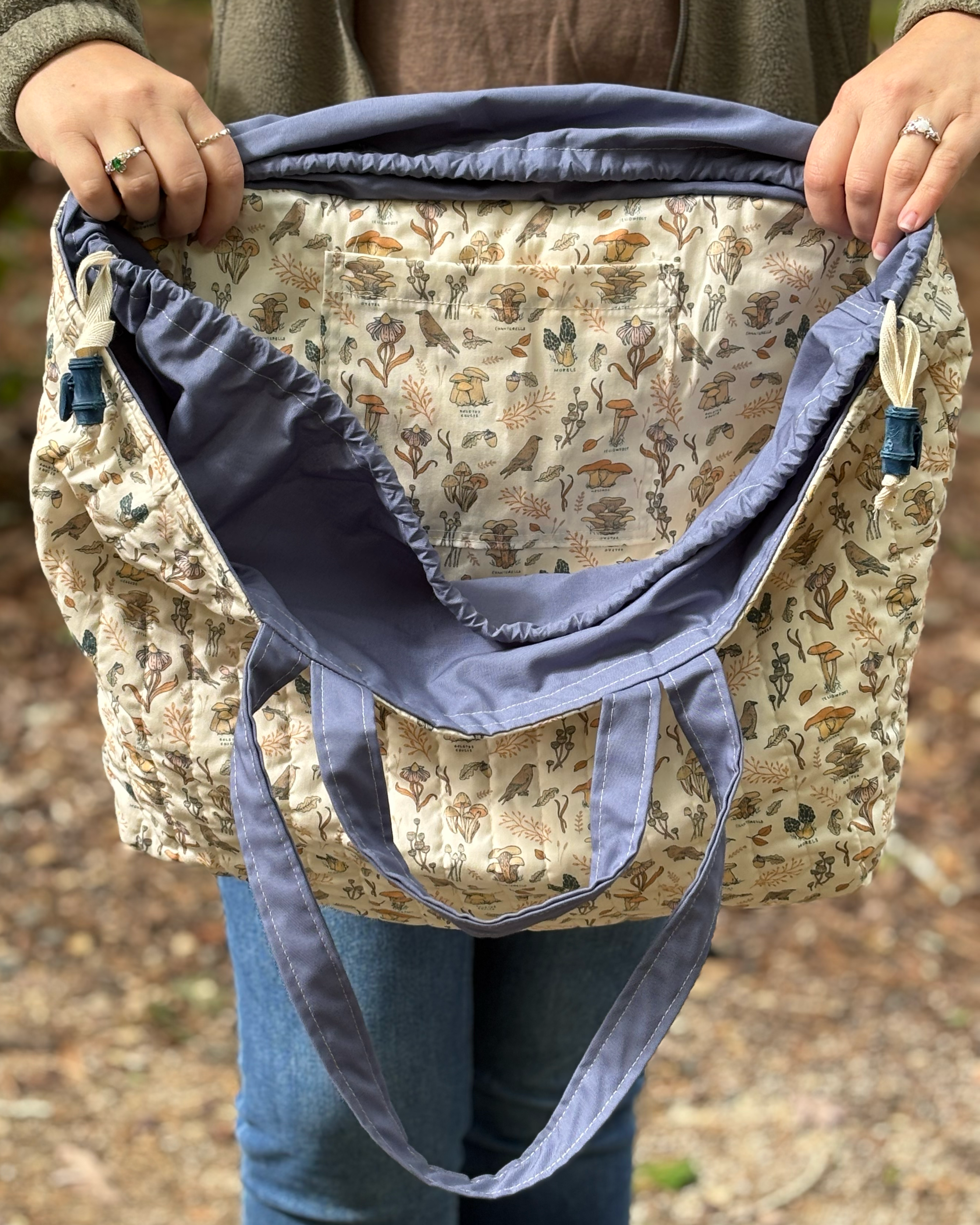 Mushroom Menagerie Weekender Tote Bag