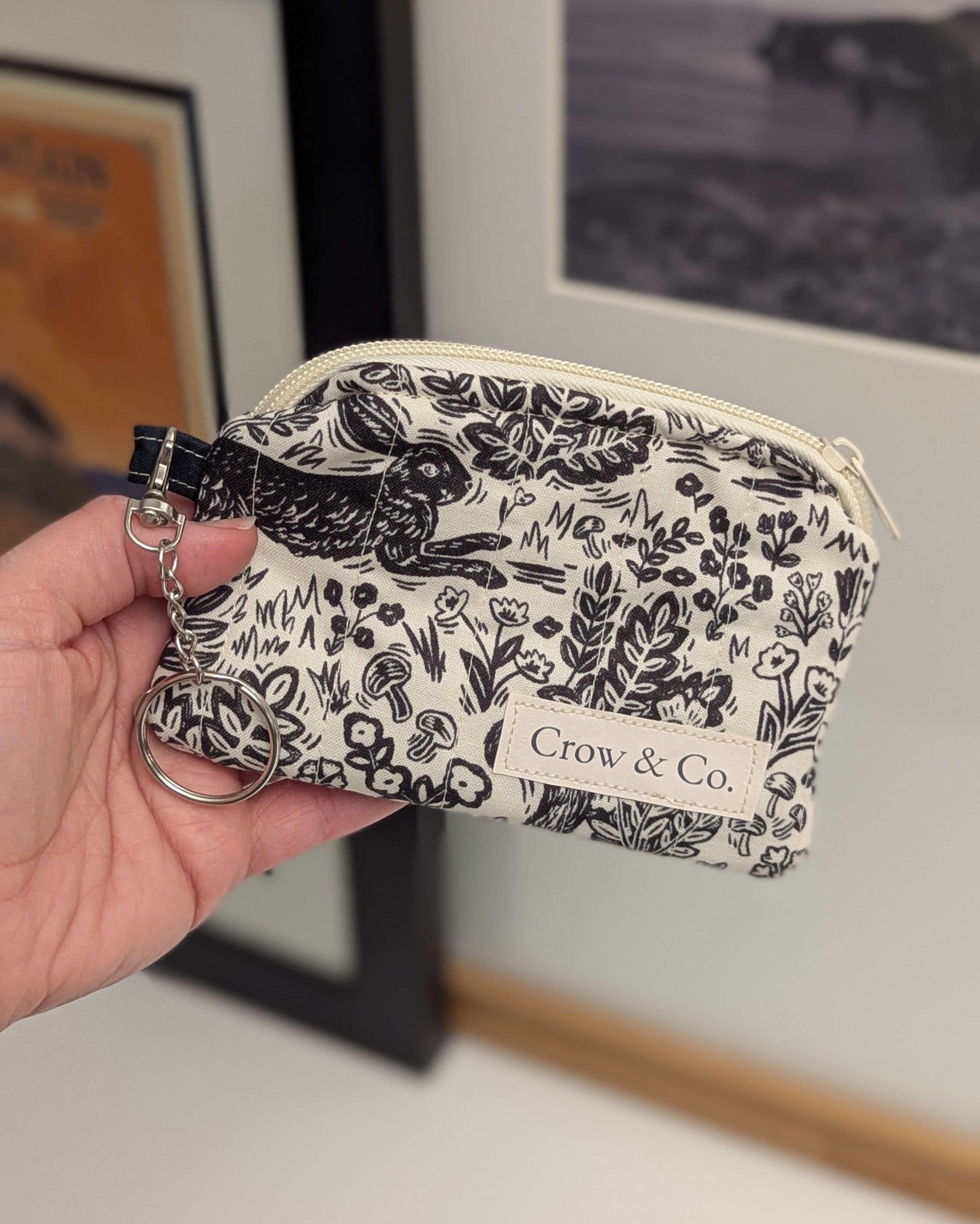 Quilted Keychain Wallets