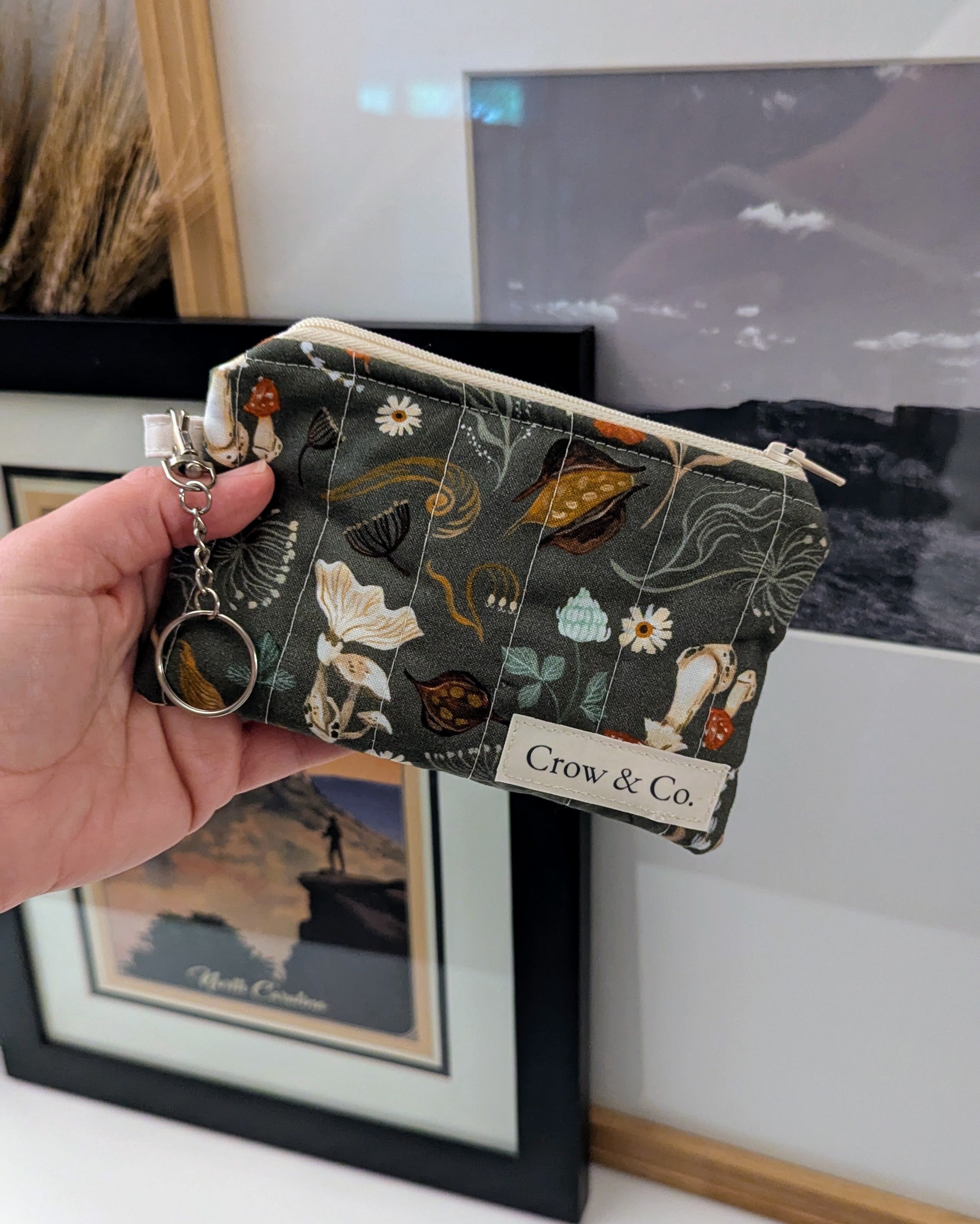 Quilted Keychain Wallets