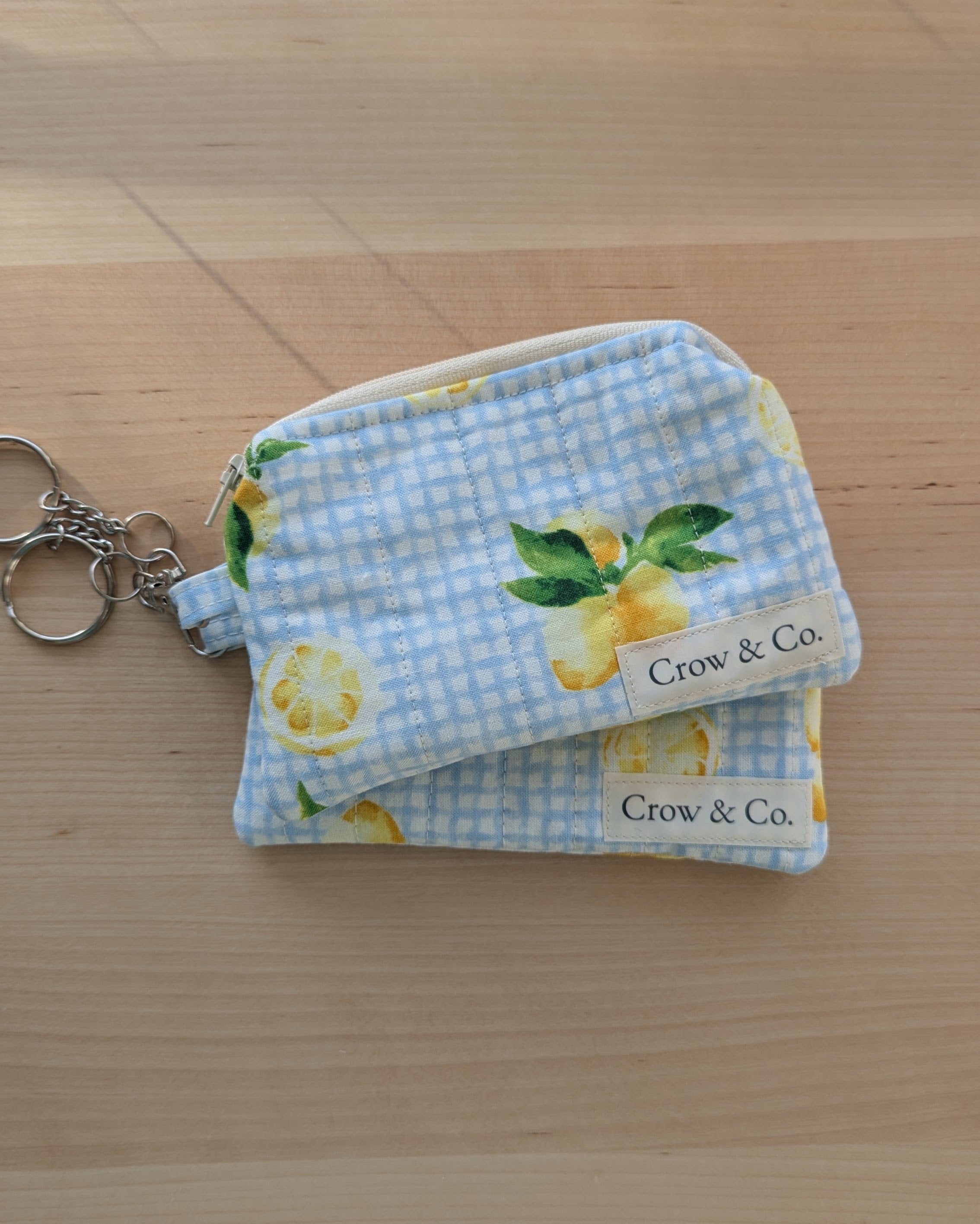 Quilted Keychain Wallets