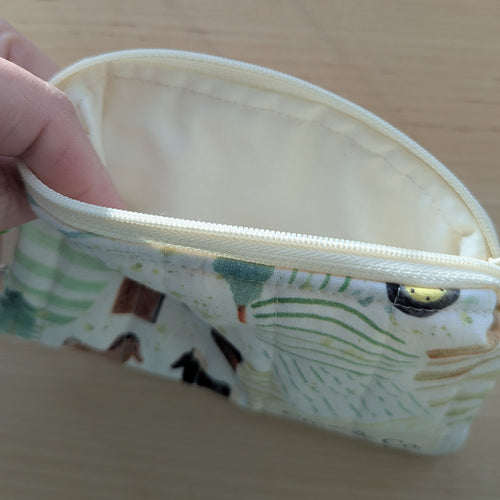 Barnyard Quilted Keychain Wallet