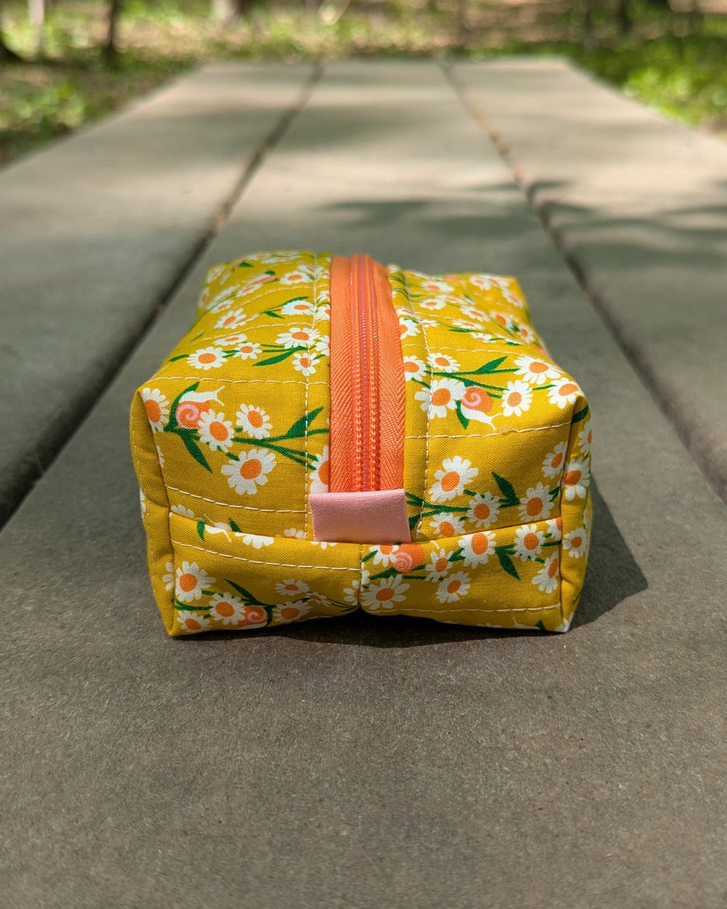 Daisy Chain Mini Quilted Travel Bag
