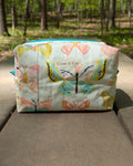 Bright Moths Large Quilted Bag