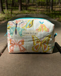 Bright Moths Medium Quilted Travel Bag