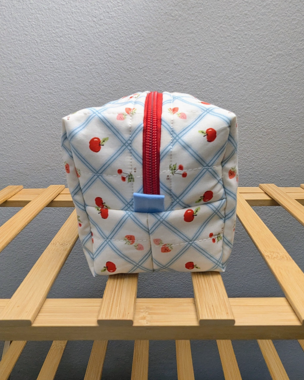 Fruit Picnic Medium Quilted Travel Bag