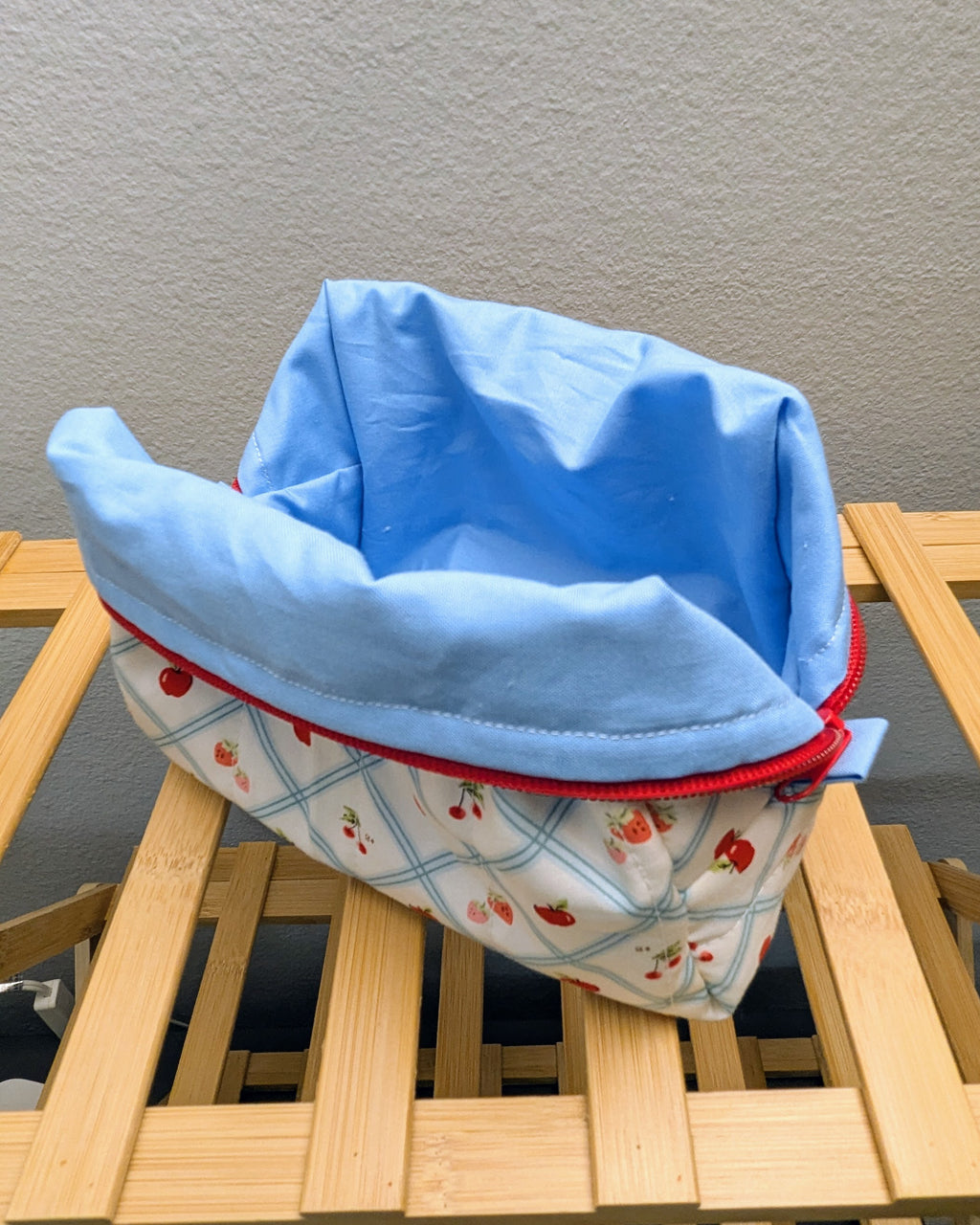 Fruit Picnic Medium Quilted Travel Bag