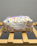 Floral Fields Mini Quilted Travel Bag