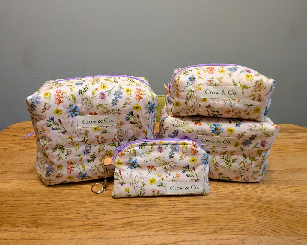 Floral Fields | Quilted Bag Collection