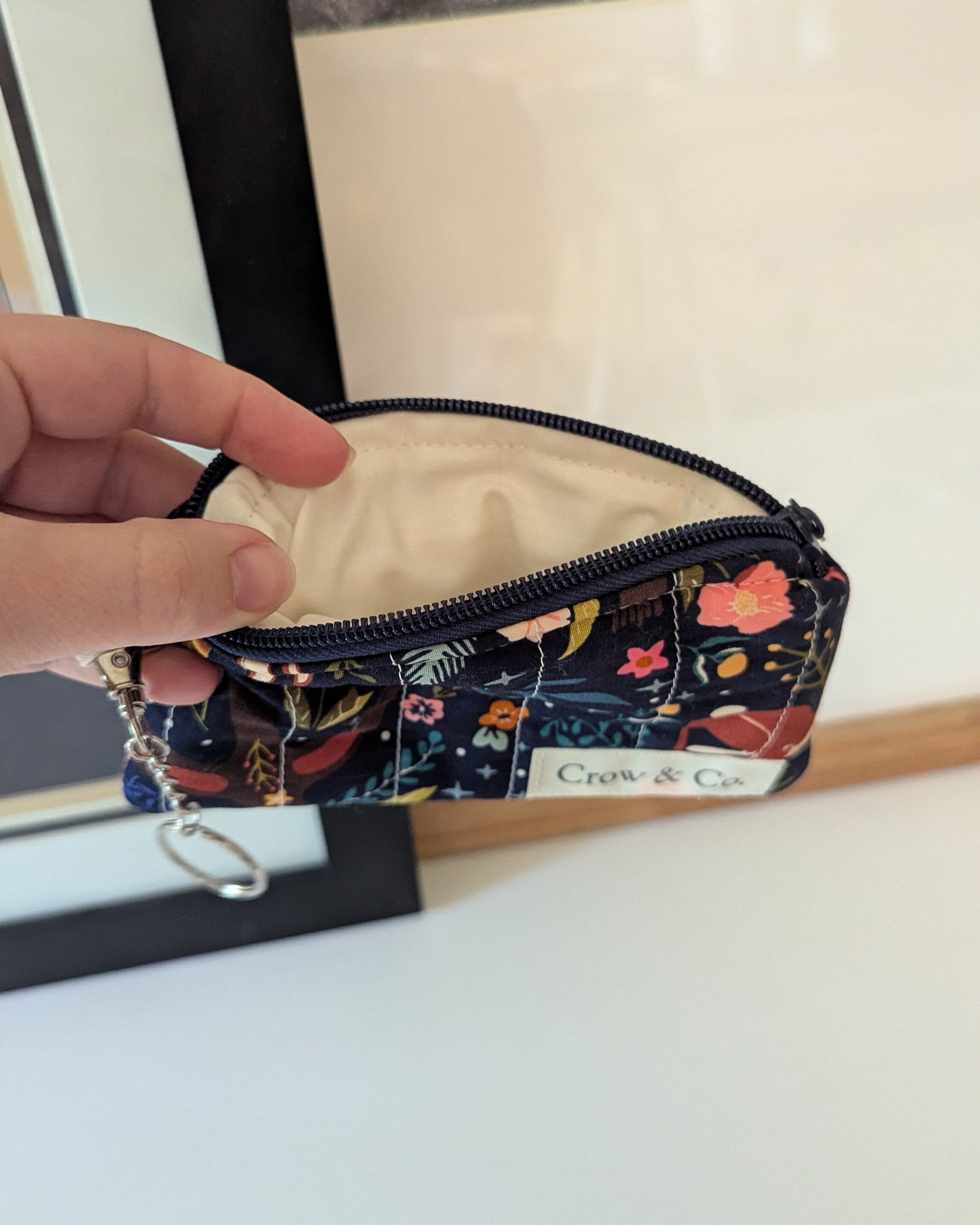 Quilted Keychain Wallets