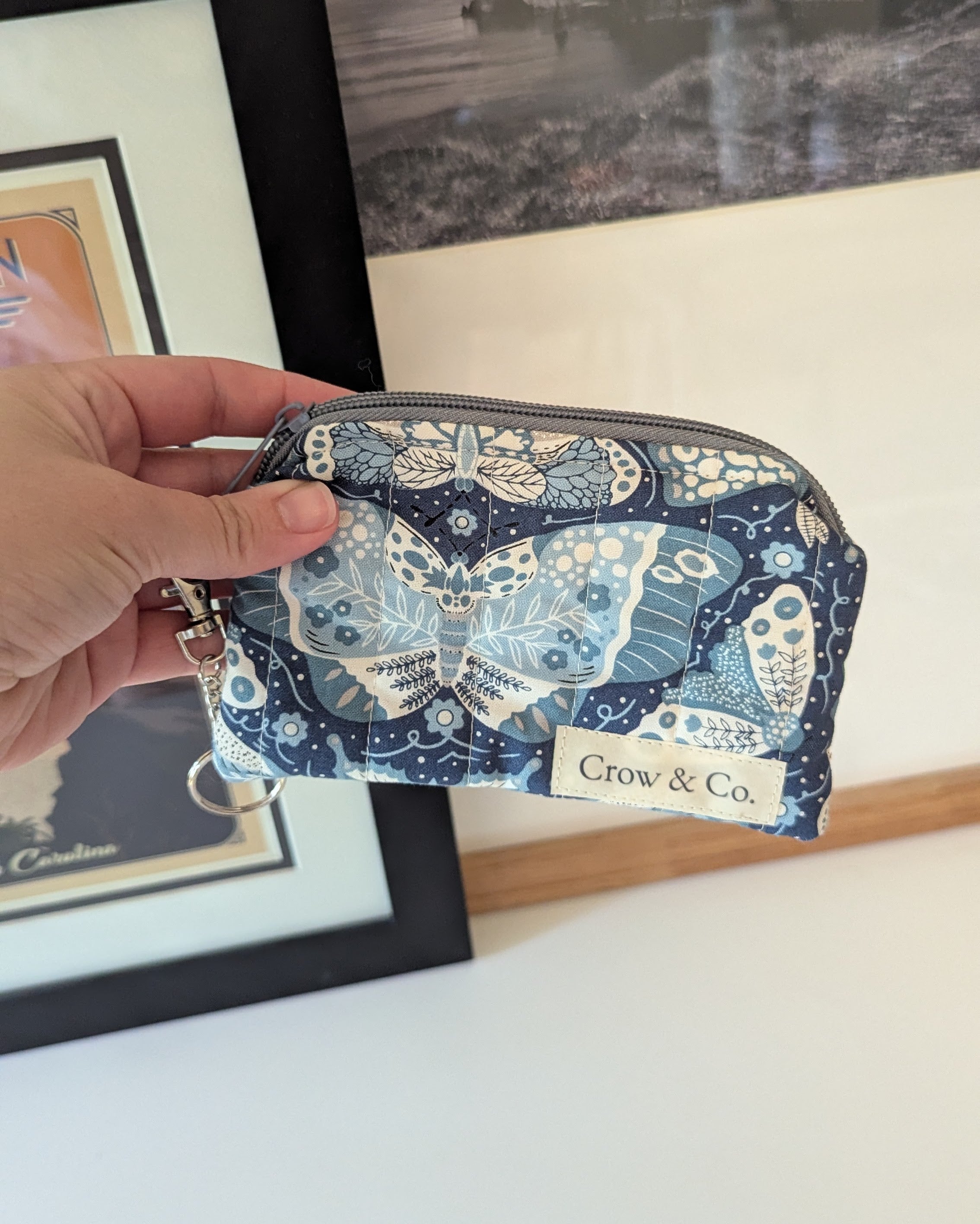 Quilted Keychain Wallets