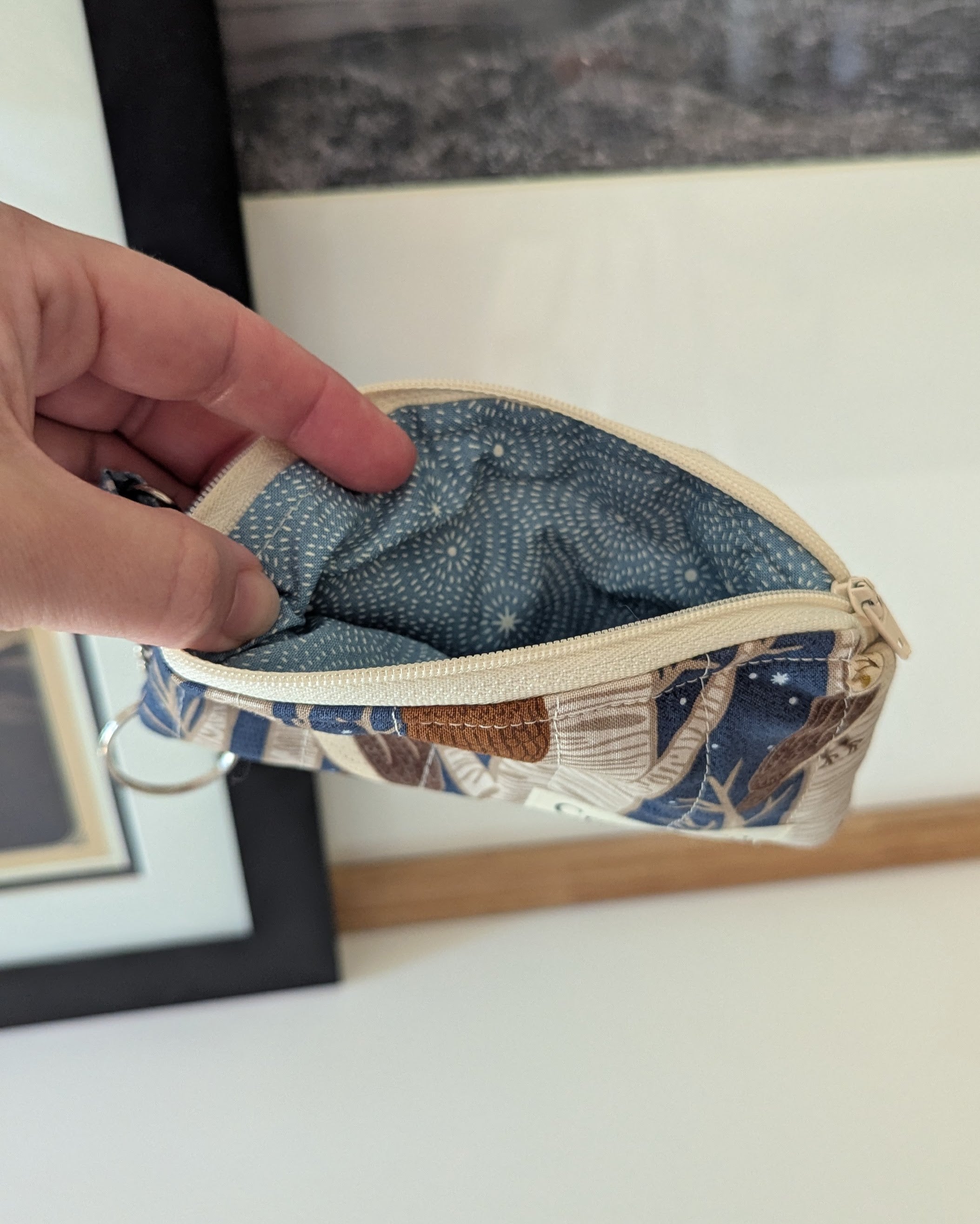 Quilted Keychain Wallets