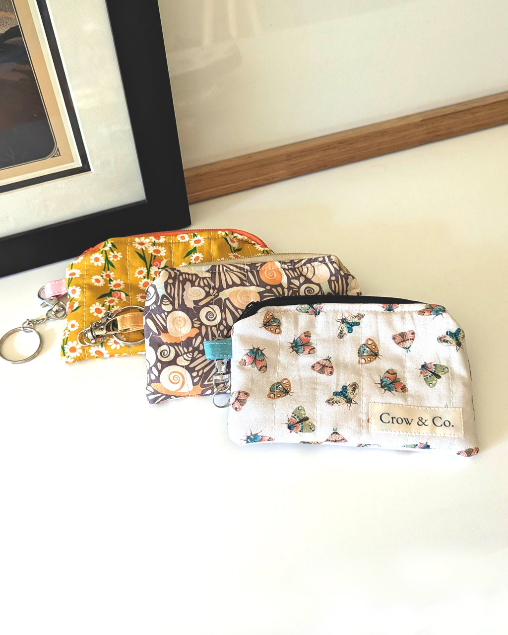 Quilted Keychain Wallets | Spring Collection