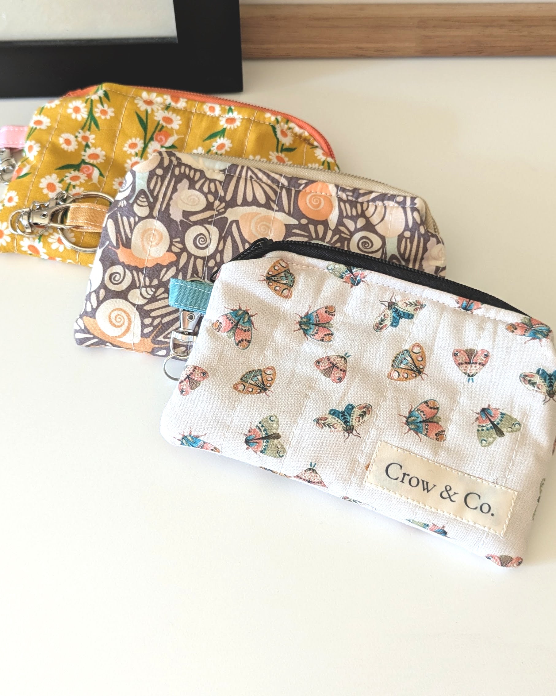 Quilted Keychain Wallets | Spring Collection