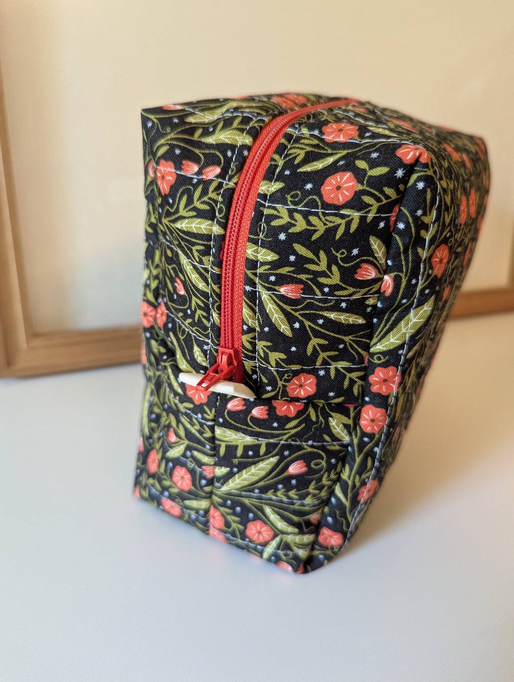 Poppy Flowers Large Quilted Bag