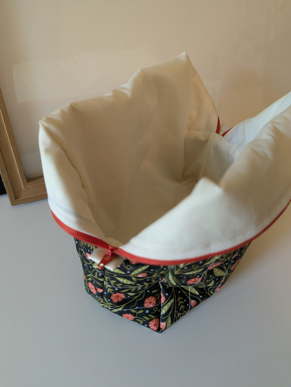 Poppy Flowers Large Quilted Bag